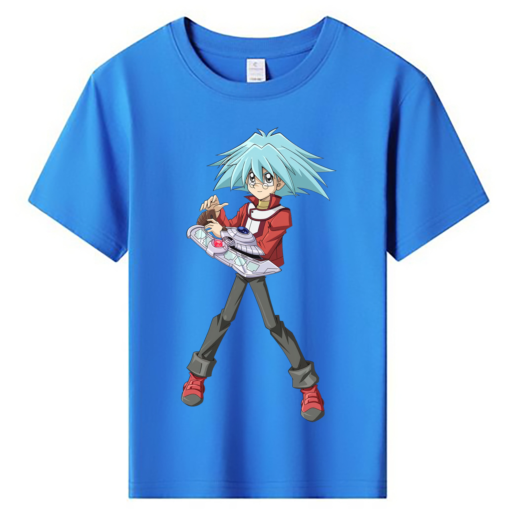 （画像用） 遊☆戯☆王 Yu-Gi-Oh! 綿100％キッズTシャツ（フロントプリント）